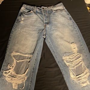 Cello Jeans Super High Rise Dad Jeans